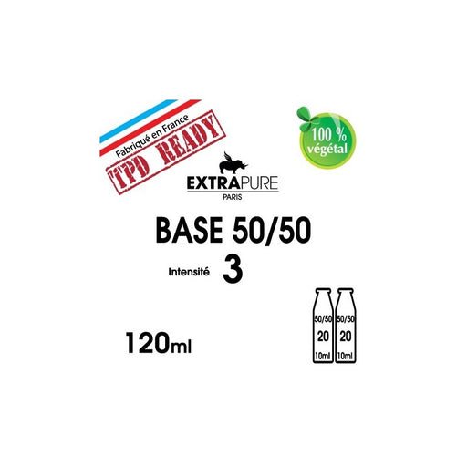 Base 50/50 3mg - Extrapure