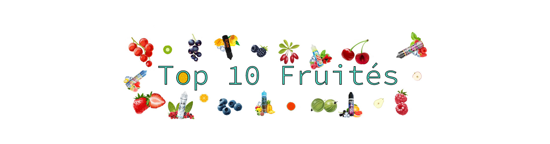 vitamine e liquide E-liquide fruité : saveur et goût fruités sans fraîcheur main image 0