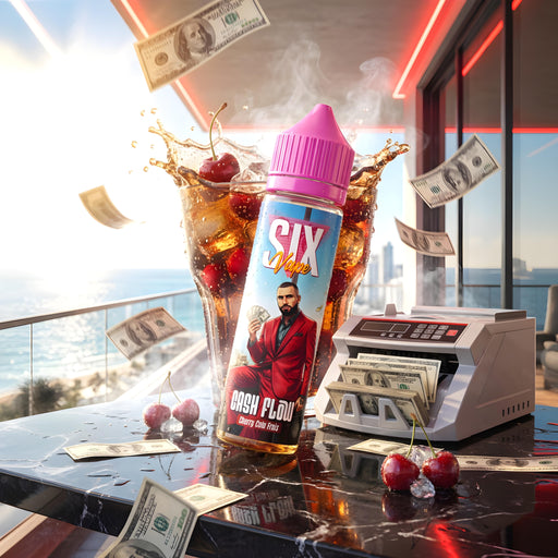 E-LIQUIDE CASH FLOW 50ML SIX VAPE LEVEST