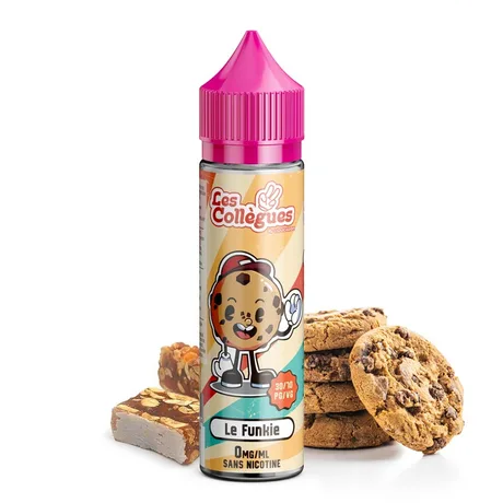 E-liquide Le Funkie 50ml - Les Collègues
cookies aux pépites de chocolat
nougatine