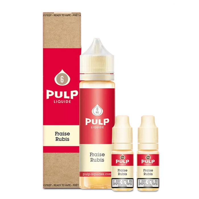 E-liquide Fraise Rubis 60 ml - Pulp