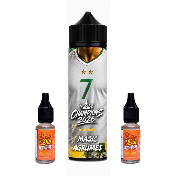 E-liquide 50 ml Magic Agrumes - Champions2026