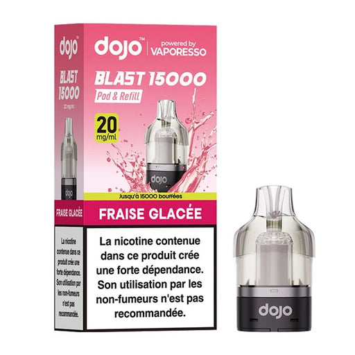 Cartouche Dojo Blast 15K - Fraise Glacée