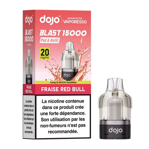 Cartouche Dojo Blast 15K - Fraise Bull