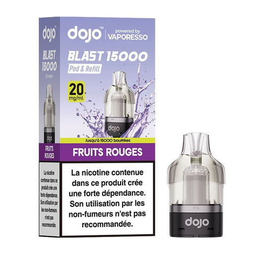 Cartouche Dojo Blast 15K - Fruits Rouges