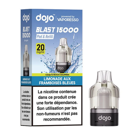 Cartouche Dojo Blast 15K - Limonade Aux Framboises Bleues