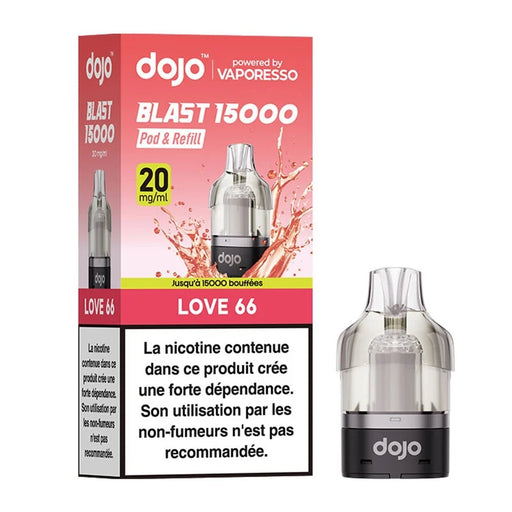 Cartouche Dojo Blast 15K - Love 66