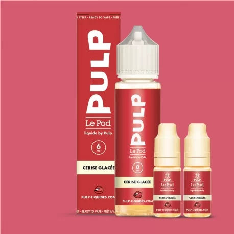 E-liquide Cerise Glacé 60ml de la gamme Le Pod by Pulp