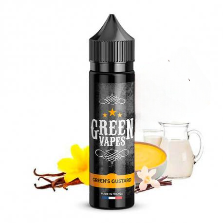 E-liquide Green's Custard 50ml de chez Green Vapes.
