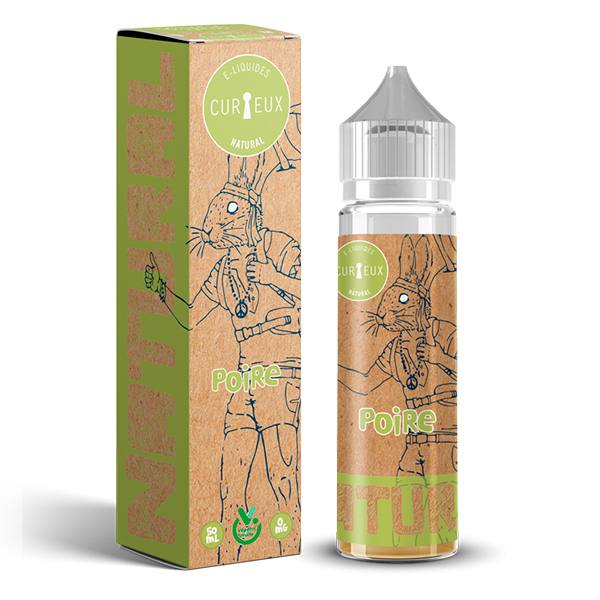 E-liquide Poire sans Propylène Glycol 50ml