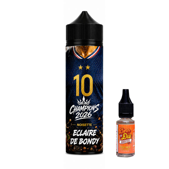 E-liquide 50 ml Eclaire de Bondy - Champions2026