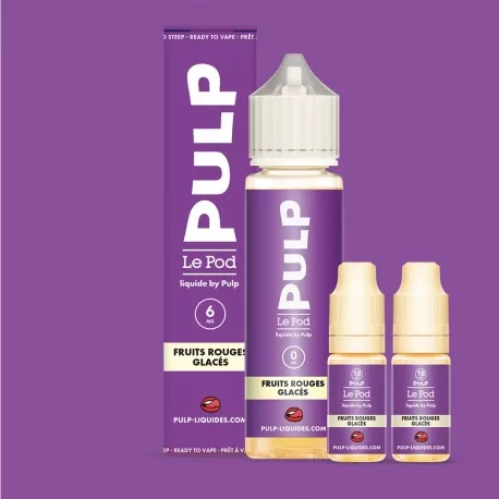 E-liquide Fruits Rouges 60ml de la gamme Le Pod by Pulp