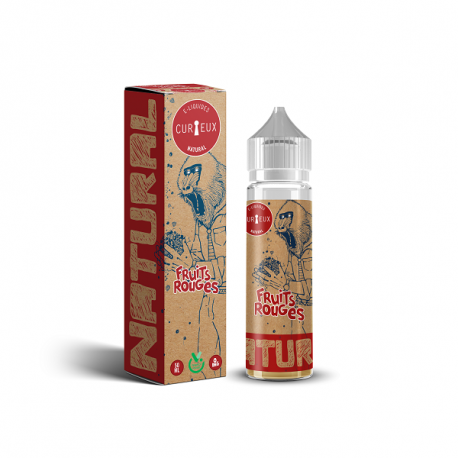 E-liquide Fruits Rouges sans Propylène Glycol 50ml