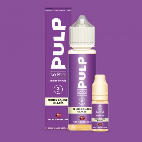 E-liquide Fruits Rouges 60ml de la gamme Le Pod by Pulp