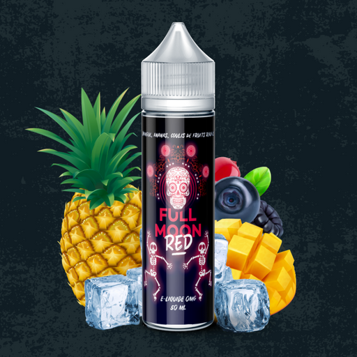 E-liquide Red saveur Mangue Ananas Fruits Rouges