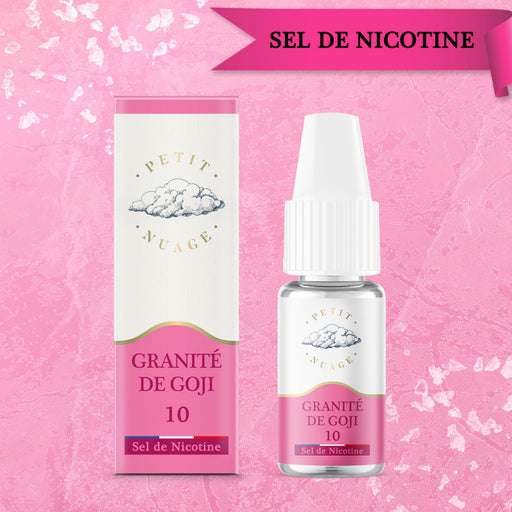E-liquide Granité de Goji  en sel de nicotine de chez Petit Nuage