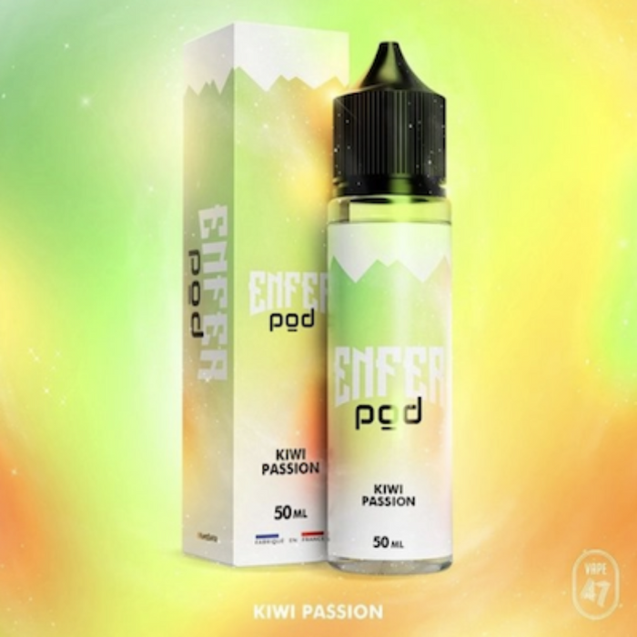 E-LIQUIDE 50ML KIWI PASSION ENFER POD VAPE 47