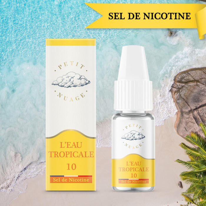E-liquide L'Eau Tropicale en sel de nicotine de chez Petit Nuage
