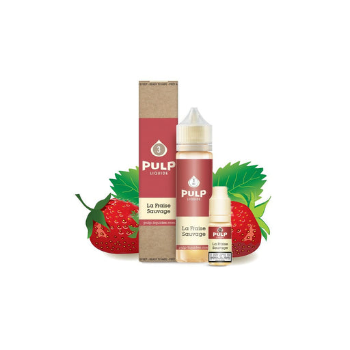 E-liquide Fraise Sauvage 60ml - Pulp