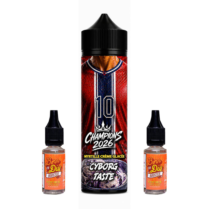 E-liquide 50 ml Cyborg Taste - Champions2026