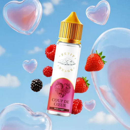 E-liquide Coup de Coeur 50ml - Petit Nuage