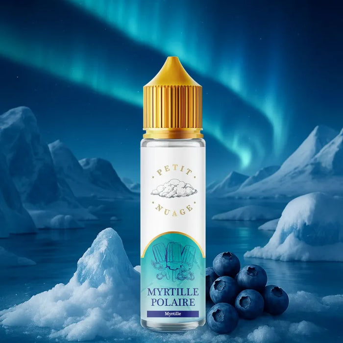 E-liquide Myrtille Polaire 50ml - Petit Nuage