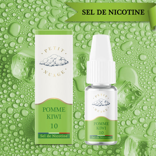 E-liquide Pomme Kiwi en sel de nicotine de chez Petit Nuage