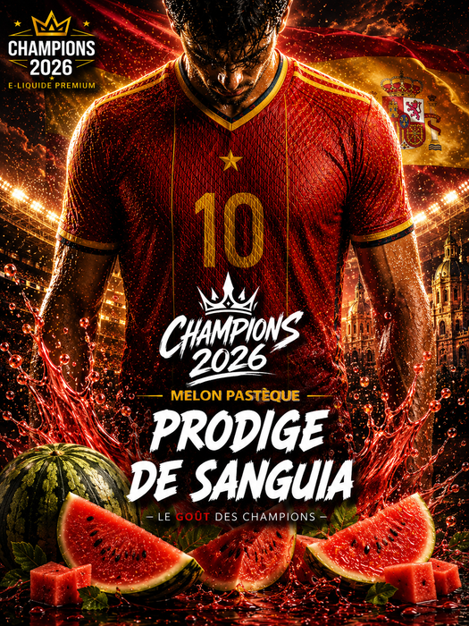 E-liquide 50 ml Prodige de Sanguia - Champions2026
