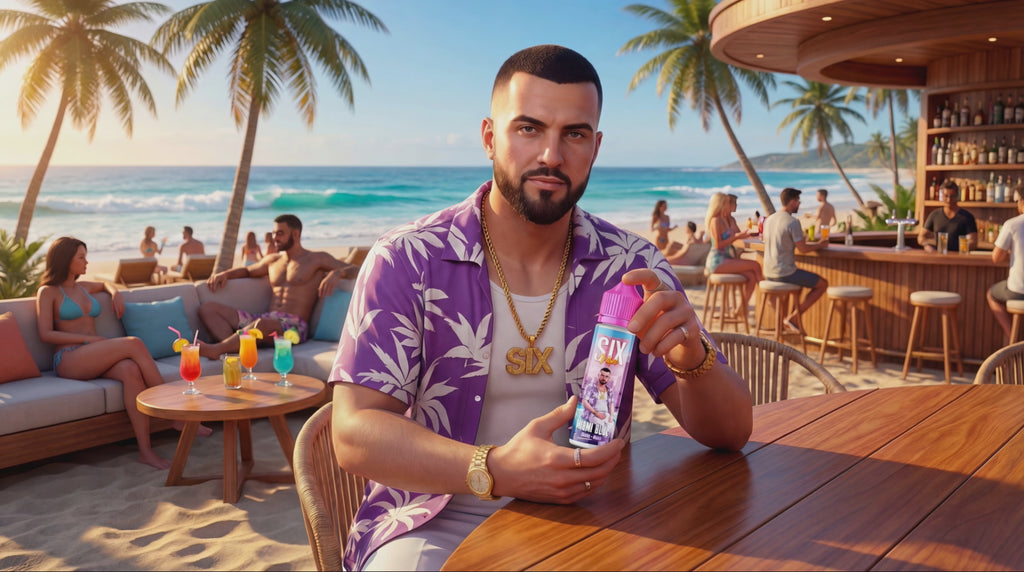 ELIQUIDE 50ML MIAMI BLUE SIX VAPE LEVEST