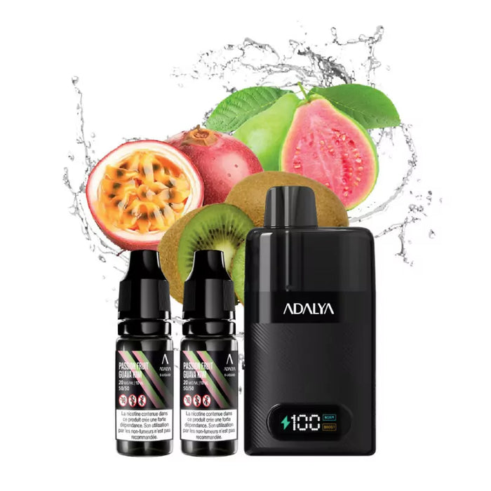 Puff rechargeable Passion Fruit Guava Kiwi 30000 puffs - LEVO ADALYA