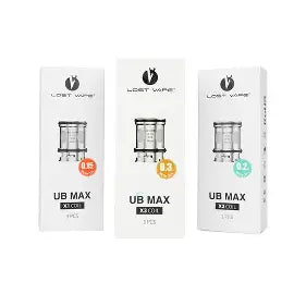 résistances UB max lost vape 0.3 ohm 0.2 ohm 0.15 ohm