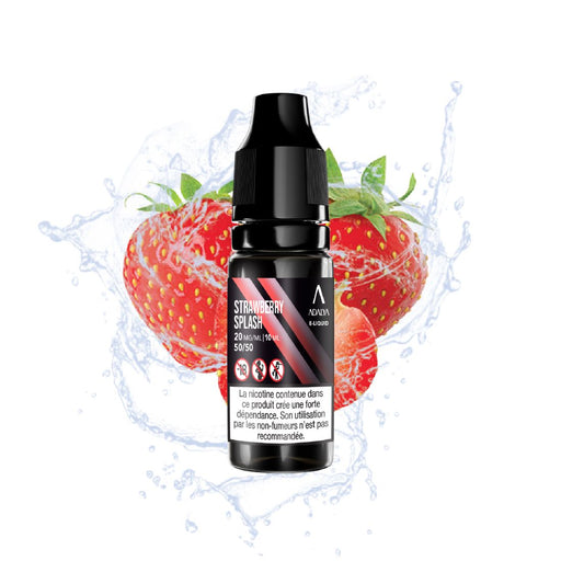 E-liquide Strawberry Splash 10ml en 20mg - Adalya
