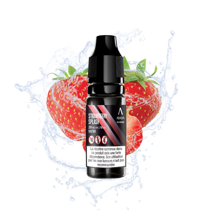 E-liquide Strawberry Splash 10ml en 20mg - Adalya