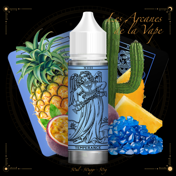 E-Liquide saveur Ananas, Passion, Cactus 50 ML - Les Arcanes de la Vape
