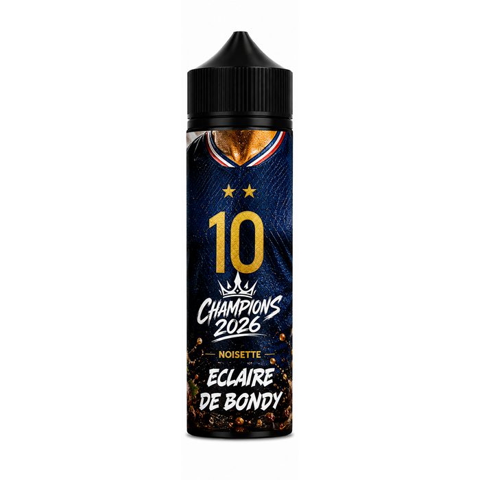 E-liquide 50 ml Eclaire de Bondy - Champions2026