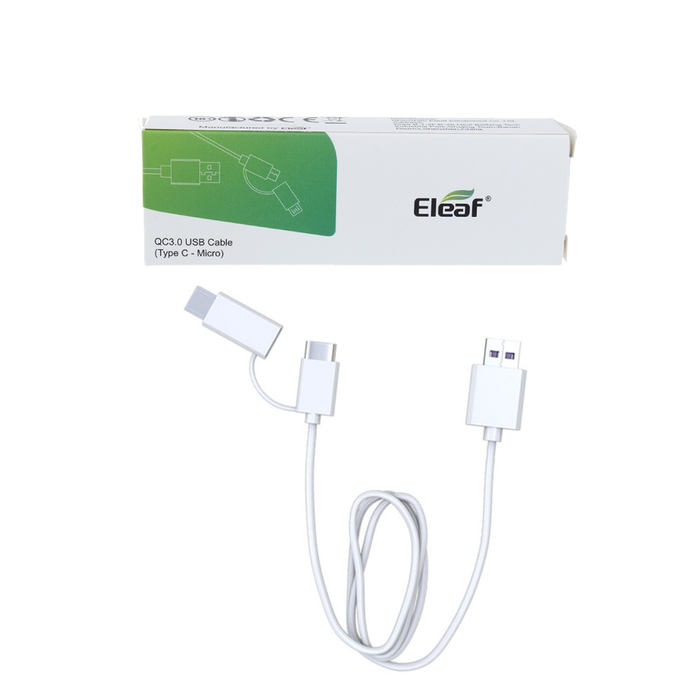 Chargeur Micro USB et USB-C - Eleaf