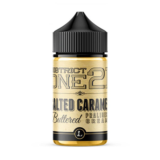 E-liquide Salted Caramel Buttered 50ml - District One 21