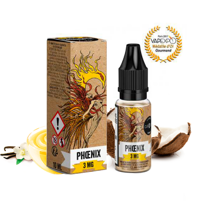 E-liquide Gourmand Phoenix - Curieux 