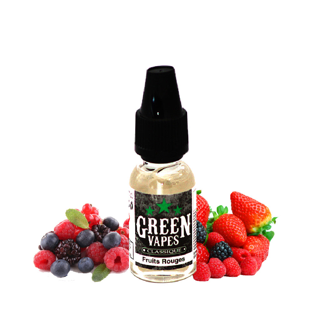 E-liquide Fruits Rouges - Green Vapes Wevape E-liquide Fruits Rouges - Green Vapes Wevape