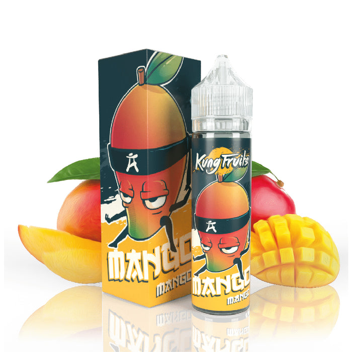 E-liquide Mango 50ml Prêt à booster de chez Kung Fruits.
