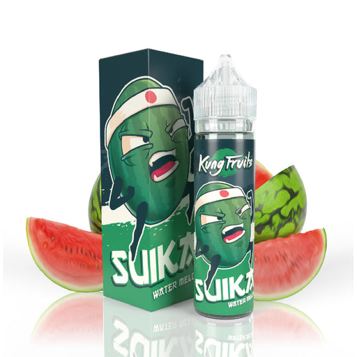 E-liquide Suika 50ml prêt à booster de chez Kung Fruits