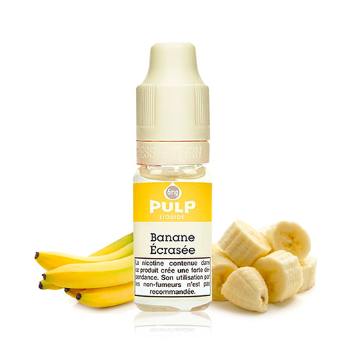 E-liquide Fruit Banane écrasée - Pulp 