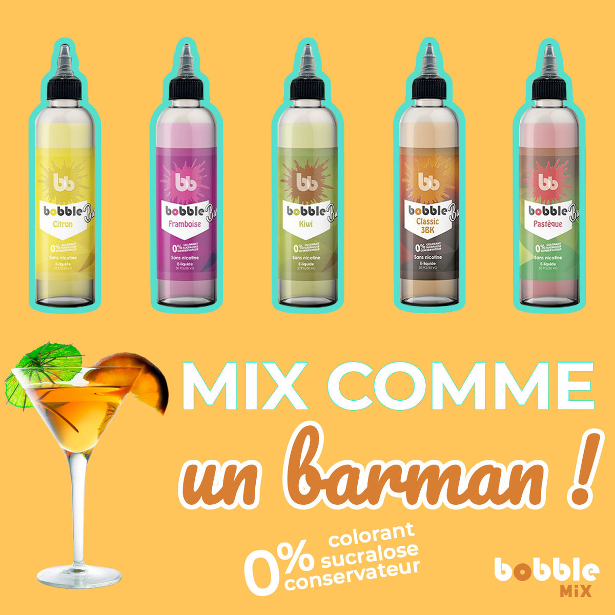 E-liquide sur mesure ! Dites nous ce qui vous plat et on le fabrique - Bobble Mix Wevape E-liquide sur mesure ! Dites nous ce qui vous plat et on le fabrique - Bobble Mix Wevape