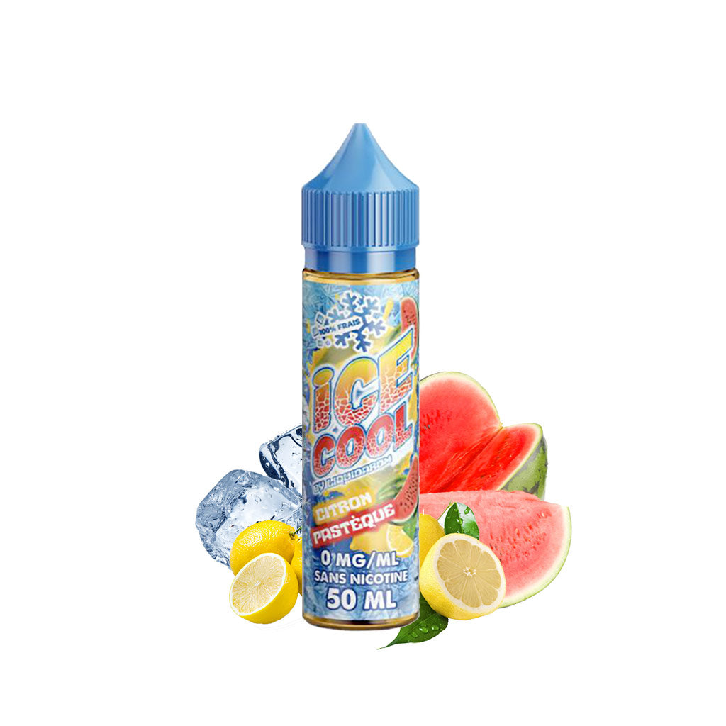 E-liquide Citron Pastque 50ml Ice Cool - LiquidArom | Saveur fruit frais   Wevape