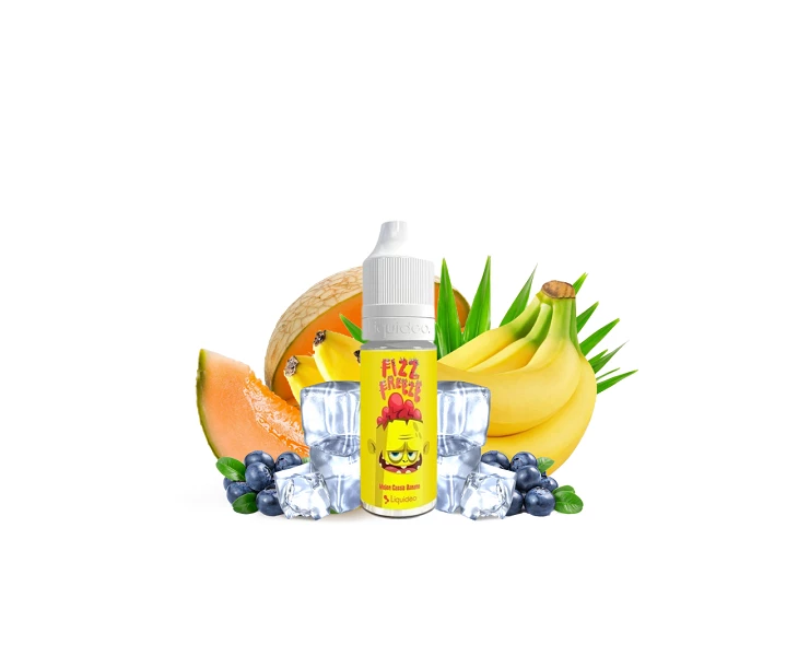 E-liquide Melon Cassis Banane Fizz & Freeze10ml - Liquideo